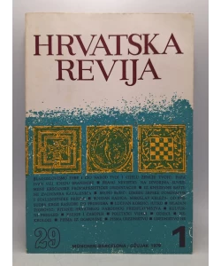 Hrvatska revija, svezak 1 (113)/1979