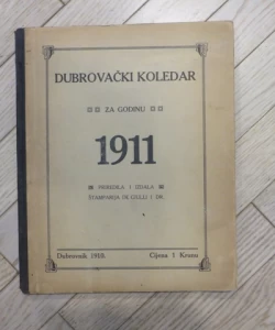 Dubrovački koledar za godinu 1911