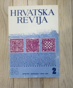 Hrvatska revija, svezak 2 (134) / 1984