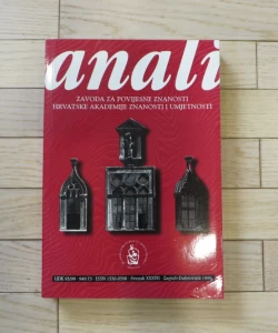 Anali, svezak XXXVII/1999