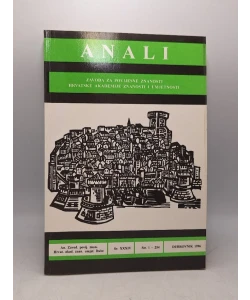 Anali, svezak XXXIV/1996