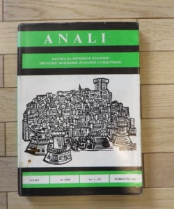Anali, svezak XXIX/1991