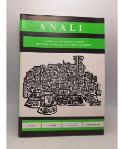 Anali, svezak XXIX/1991