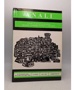 Anali, svezak XXXV/1997