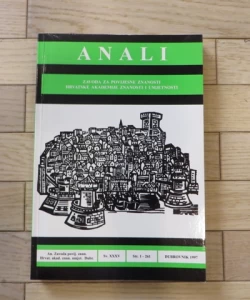 Anali, svezak XXXV/1997
