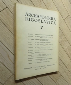 Archaeologia Jugoslavica V