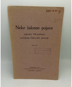 Neke žalosne pojave