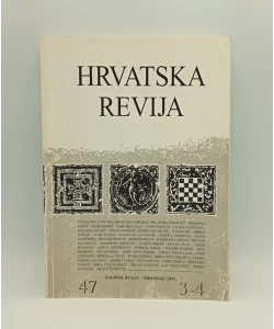 Hrvatska revija, svezak 3-4 (187) / 1997