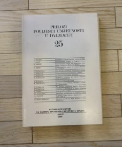 Prilozi povijesti umjetnosti u Dalmaciji 25