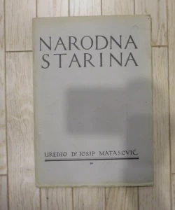 Narodna starina 19/1930