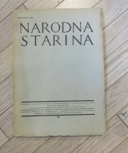 Narodna starina 34/1934