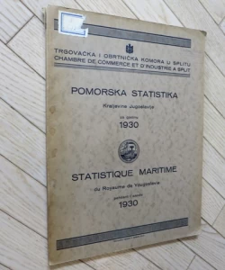 Pomorska statistika Kraljevine Jugoslavije 1930