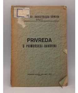 Privreda u Primorskoj banovini