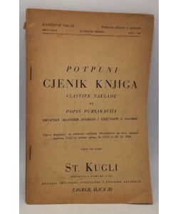 Potpuni cjenik knjiga vlastite naklade