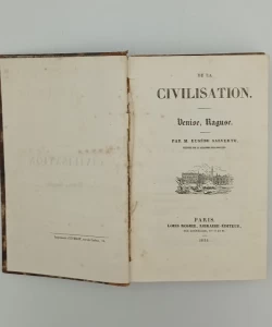 De la civilisation