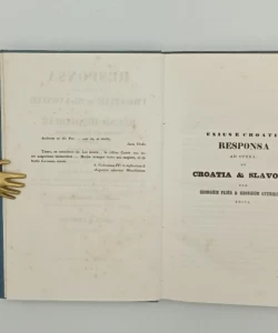 Responsa Croatiae ac Slavoniae cum regno Hungariae