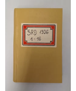 SRĐ list za kniževnost i nauku. 1906 g. br 1-16