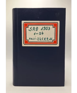 SRĐ list za kniževnost i nauku. 1903 g