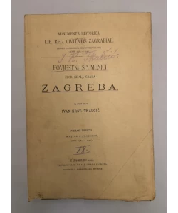 Povjestni spomenici Slob. kralj. grada Zagreba priestolnice Kraljevine dalmatinsko-hrvatsko-slavonske IX. (Knjige o posjedih)(god. 1384-1440.)