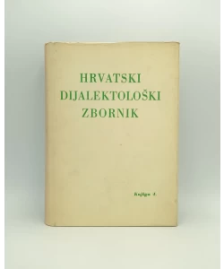 Hrvatski dijalektološki zbornik 4
