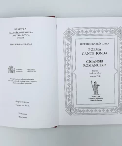 Poema Cante Jonda / Ciganski romancero