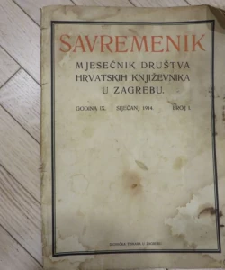 Savremenik, god. IX., siječanj 1914., br.1.