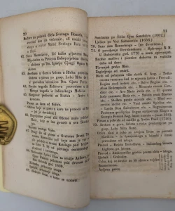Biblioteca di fra Innocenzo Ciulich nella libreria de’ RR. PP. Francescani di Ragusa