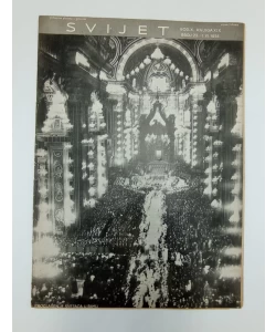 Časopis Svijet br. 23/1935 knjiga XIX