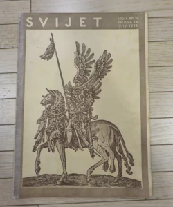 Časopis Svijet br. 16/1935 knjiga XX