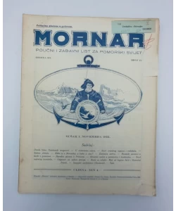 Mornar br. 11/1931., godina III