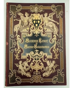 Moderne kunst in Meister - Holzschnitten