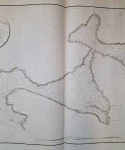Plan du golfe de Cattaro