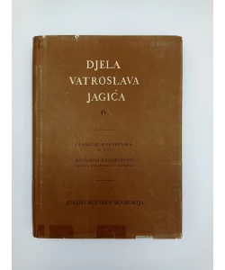 Djela Vatroslava Jagića IV