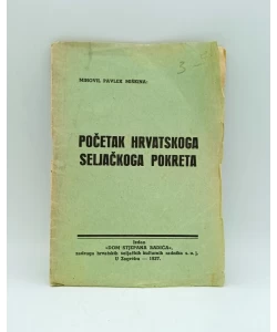 Početak hrvatskoga seljačkoga pokreta