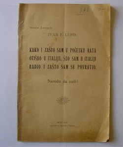 Kako i zašto sam u početku rata otišao u Italiju