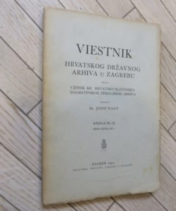 Viestnik Hrvatskog Državnog Arhiva u Zagrebu