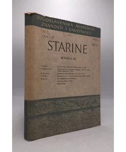 Starine JAZU 44/1952