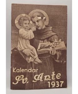 Kalendar sv. Ante 1937