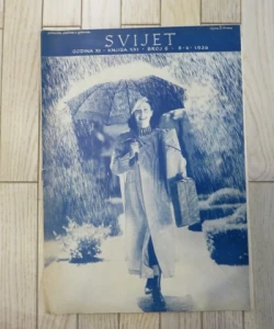 Časopis Svijet br. 6/1936 knjiga XXI