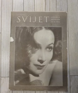 Časopis Svijet br. 14/1934