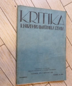 Kritika književno umjetnička revija jul i avgust 1921