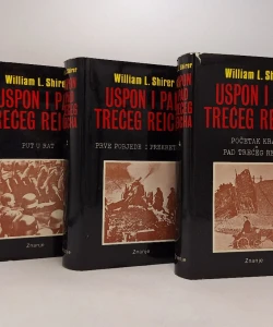 Komplet Uspon i pad Trećeg Reicha I-IV autor William L. Shirer