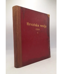 Hrvatska revija IX/1-6/1936