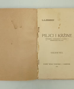 Knjiga Piljci i kržine autor Kristo Dominković