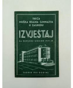 Izvještaj za školsku godinu 1939 - 40