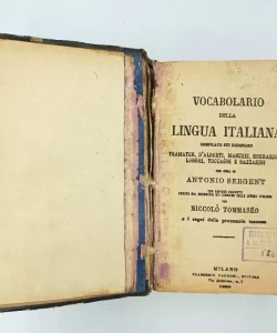 Vocabulario della lingua Italiana