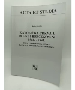 Katolička crkva u Bosni i Hercegovini 1918. -1941.