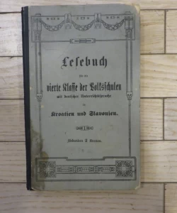 Lesebuch für die vierte Klasse der Volksschulen mit deutscher Unterrichtssprache in Kroatien und Slavonien