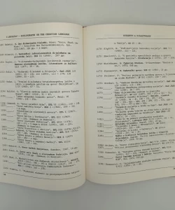 Bibliography on the Croatian Language