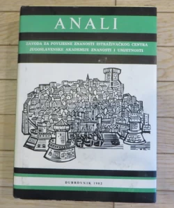 Anali Zavoda za povijesne znanosti istraživačkog centra Jugoslavenske akademije znanosi i umjetnosti